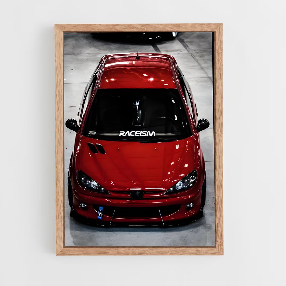 Poster rc intéressant – affiche Peugeot (vue 4)